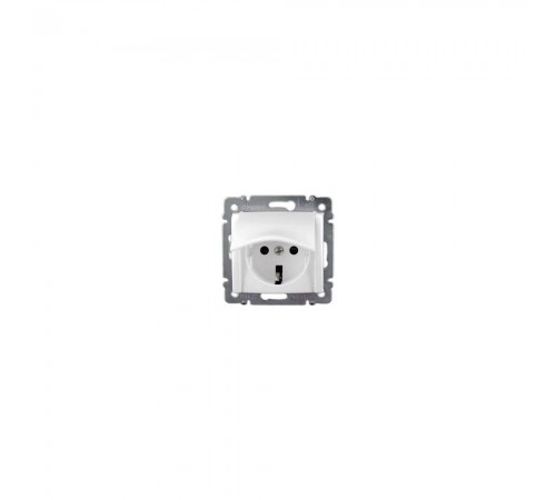 Розетка Legrand Valena Classic біла 2К+З з кришкою 774422 Розетка Legrand Valena Classic біла 2К+З з кришкою 774422