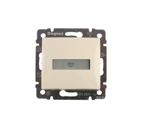 Legrand Valena Classic Вимикач з ключ-карткою 10А Слонова кістка 774134