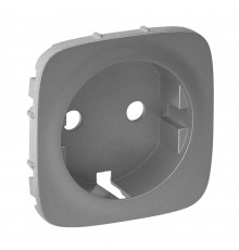 Накладка розетки Legrand Valena Allure алюміній 755207
