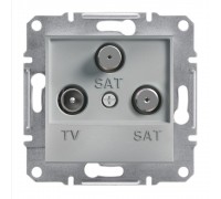 Schneider ASFORA РОЗЕТКА TV-SAT-SAT КІНЦЕВА алюміній EPH3600161