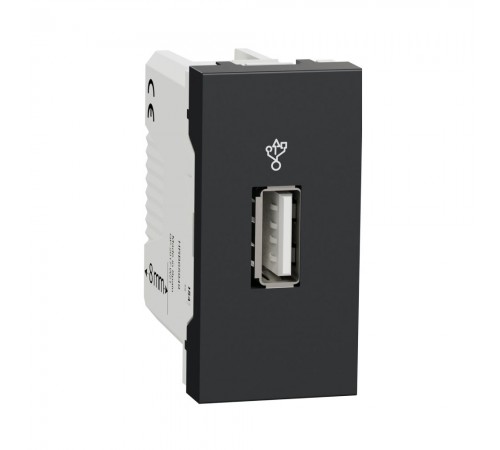 Schneider UNICA USB-коннектор 1 модуль антр NU342954