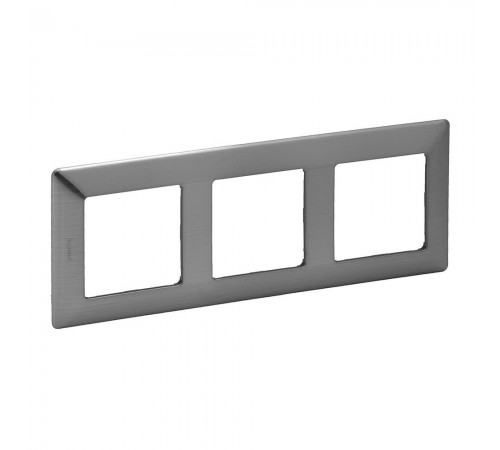Legrand Valena LIFE Рамка 3 пости Сталь 754153