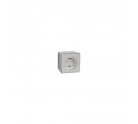 Розетка Schneider Electric Mureva Styl біла IP55 із заземленням і шторками (C2) MUR39034