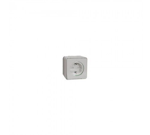 Розетка Schneider Electric Mureva Styl біла IP55 із заземленням і шторками (C2) MUR39034 Розетка Schneider Electric Mureva Styl біла IP55 із заземленням і шторками (C2) MUR39034