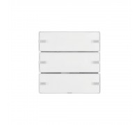 BERKER Q.x механізм Сенсорний вимикач 3-клавішний KNX-TP+EASY пол.білий 80143329