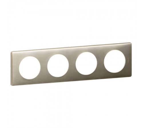 Legrand CELIANE Рамка 4 пости Титан 68904 Legrand CELIANE Рамка 4 пости Титан 68904