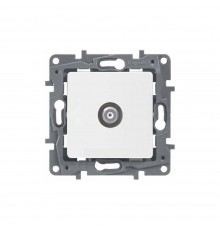 Legrand ETIKA Розетка TV прохідна 15дБ Білий 672263