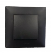 Вимикач в зборі Legrand NILOE STEP антрацит NS863501S