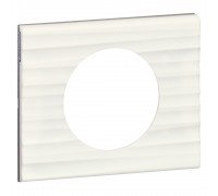 Legrand CELIANE Рамка 1 пост Corian чорний рифлений 69021