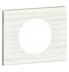 Legrand CELIANE Рамка 1 пост Corian чорний рифлений 69021