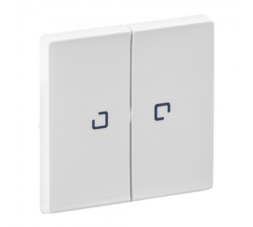 Legrand Valena LIFE Клавіша вимикача 2-кл. з підсвіткою Білий 755220