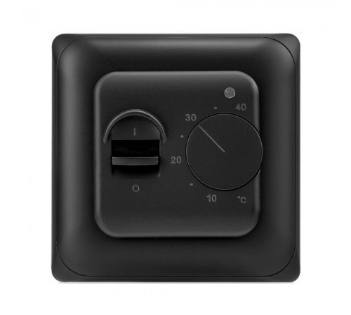 Терморегулятор IN-THERM RTC 70 (мех) RTC 70 Black Matte Терморегулятор IN-THERM RTC 70 (мех) RTC 70 Black Matte