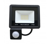 LED прожектор з датчиком руху PROFGROUP LPD-20W (PG)