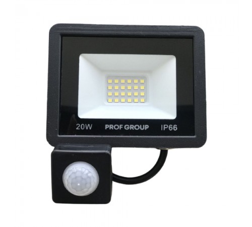 LED прожектор з датчиком руху PROFGROUP LPD-20W (PG) LED прожектор з датчиком руху PROFGROUP LPD-20W (PG)