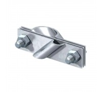 З'єднувач OBO Betterman Rd 8-10/FL40 мм до шпильки заземлення 20 мм гарячецинкований 5001641