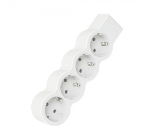 Колодка Legrand СТД 4х2К+З без каб. Біл/сір 694575