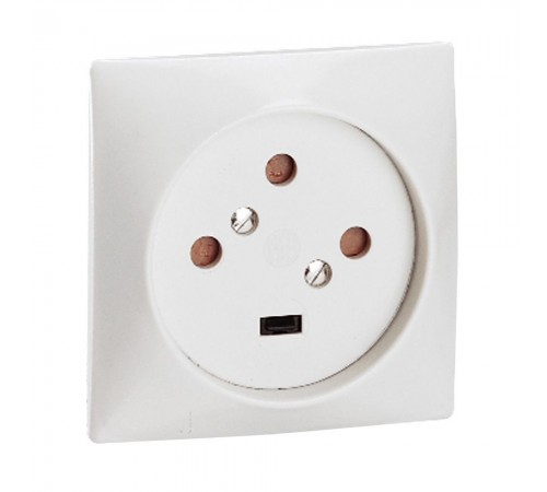 Розетка силова Legrand 3К+З 20А 055425 Розетка силова Legrand 3К+З 20А 055425