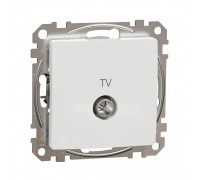 Розетка Schneider Sedna Design 1-а TV внутрішня кінцева білий SDD111471