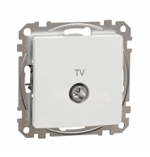 Розетка Schneider Sedna Design 1-а TV внутрішня кінцева білий SDD111471