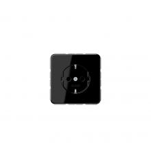 JUNG CD Розетка SCHUKO чорний CD1520SW
