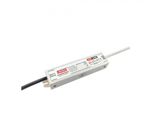 Блок живлення Jinbo 24V 30W IP67 JVL-24030KA-W Блок живлення Jinbo 24V 30W IP67 JVL-24030KA-W