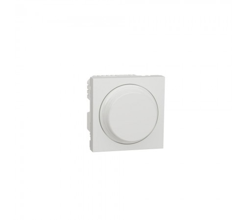 Schneider UNICA NEW димер поворотно-натискний 230/12в (5-150вт) (c3) білий NU351418