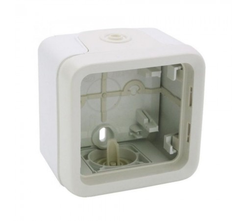 Коробка накладного монтажу Legrand Plexo біла з мембранними сальниками IР55 069689 Коробка накладного монтажу Legrand Plexo біла з мембранними сальниками IР55 069689