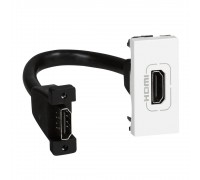 Legrand Mosaic Розетка Hdmi Шнур 1м Б. 078778