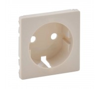Накладка розетки Legrand Valena LIFE 2К+З слонова кістка 755201