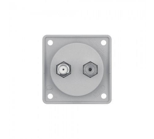 BERKER Integro механізм Розетка Radio/SAT (F-type) сірий 945602506