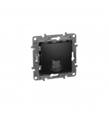 Legrand ETIKA Розетка RJ45 кат 6 UTP Антрацит 672653