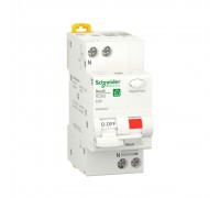 Диференційний автомат Schneider Electric Resi 9 1P+N 25A C 30mA АC 6kA R9D25625