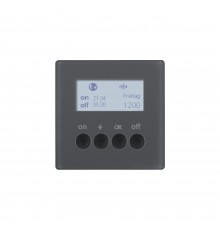 BERKER Q.х механізм Таймер для вставки вимикача KNX-quicklink антрацит 85745226