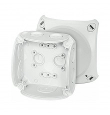 Розподільна коробка HENSEL з кришкою DK 0202 GZ 93x93x62mm IP66 HF сіра DK0202GZ HENSEL