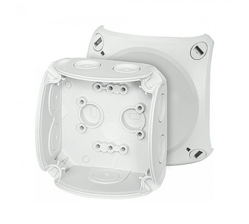 Розподільна коробка HENSEL з кришкою DK 0202 GZ 93x93x62mm IP66 HF сіра DK0202GZ HENSEL