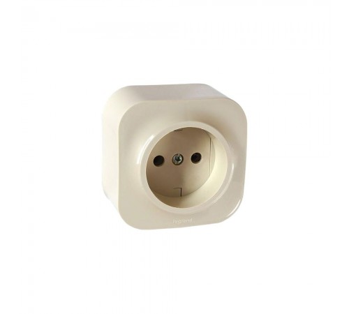 Legrand Forix Розетка 2К без шторок, Слонова кістка 782440