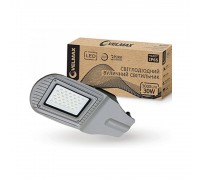 LED світильник Velmax V-SL 30W консольний SMD 6200K 3000Lm кут120 IP65 00-27-30-1