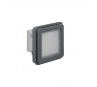 BERKER W.1 механізм Вставка LED-сигналу червоного/зеленого кольору 10А/250В сірий 51733515