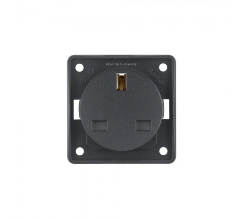 BERKER Integro механізм Розетка British Standard зах.контактів 13А/250В антрацит 962622505