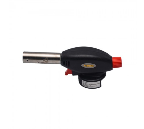 Пальник газовий VIROK з цанговим з'єднанням Piezo 50/4 44V191