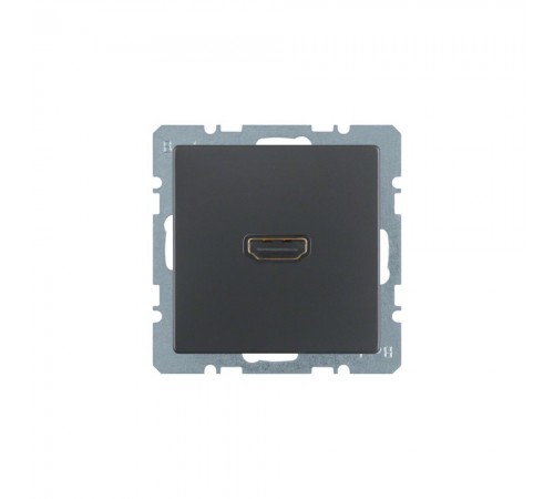 BERKER Q.х механізм HDMI-розетка антрацит 3315426086