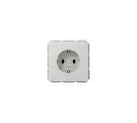 JUNG CD Розетка SCHUKO світло сірий CD1520BFLG