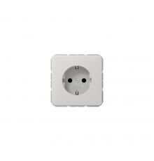 JUNG CD Розетка SCHUKO світло сірий CD1520BFLG