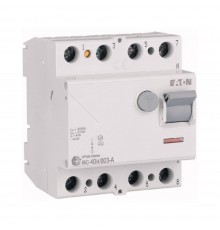 Дифреле (ПЗВ) EATON 30mA тип AC HNC-40/4/003