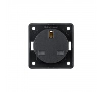 BERKER Integro механізм Розетка British Standard зах.контактів 13А/250В чорний 9626205