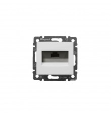 Legrand Valena Classic Розетка інформаційна 1ХRJ45 кат.5е UTP без захватів Білий 774238
