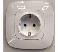 Розетка в зборі Legrand Valena ALLURE біла LA754301S-2
