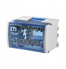 Блок розподільчий ETI EDB-207 2p L+PE/N 125A (7 виходів) 1102300