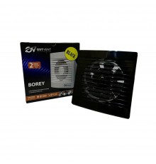 Вытяжной вентилятор осевой Ostvent Borey 120 S черный 012-0120B