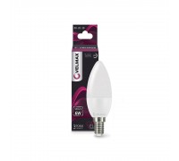 LED лампочка Velmax V-C37 6W 220V E14 4100K 540Lm 21-13-20